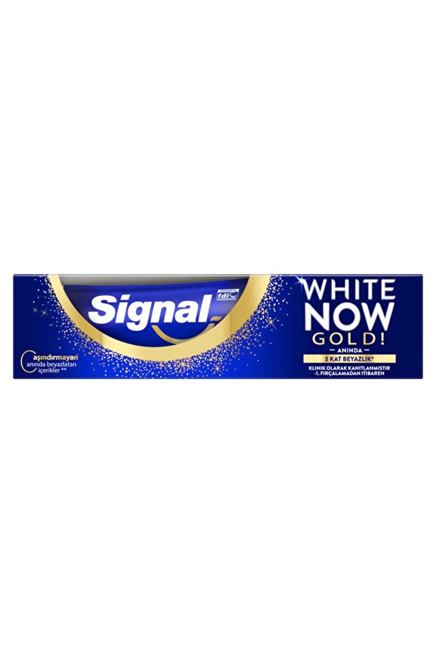 White Toothpaste - Gold Color 75 ml