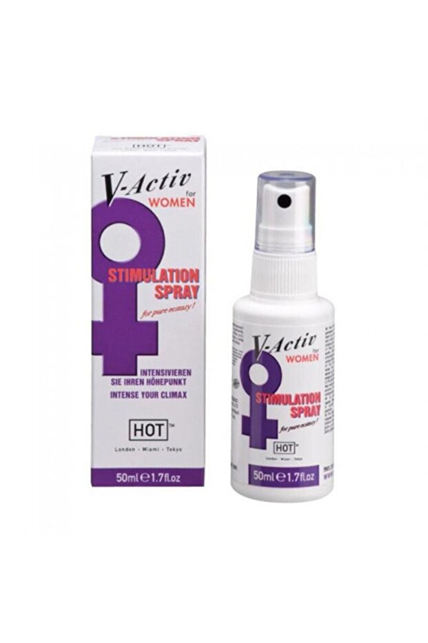 V-activ Stimulation Cream For Women + Pro Masseur Plus Kokusuz Tatsız Sade Masaj Yağı - 1