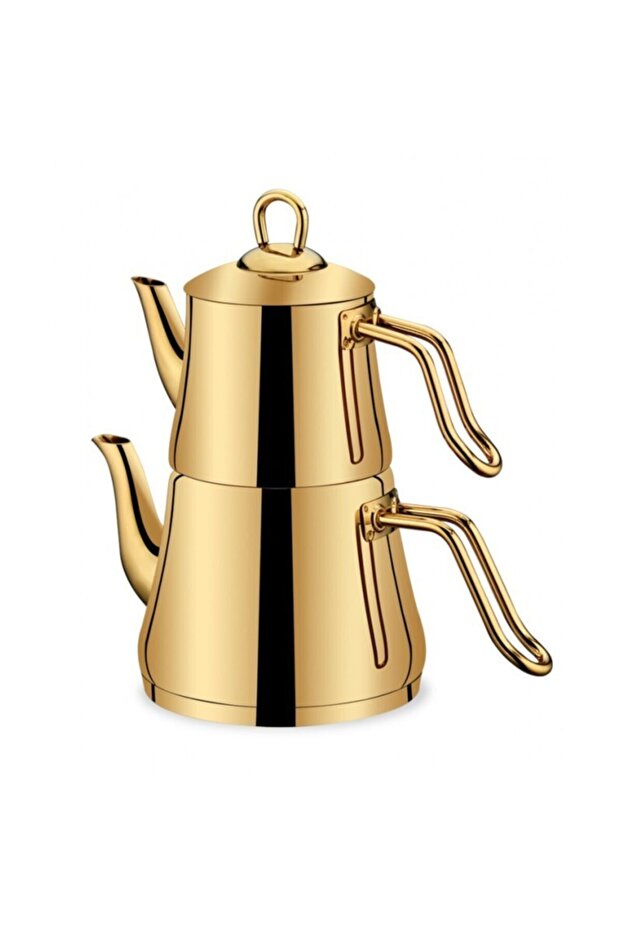 Meyra Gold Teapot Set No:3 (Large Size)
