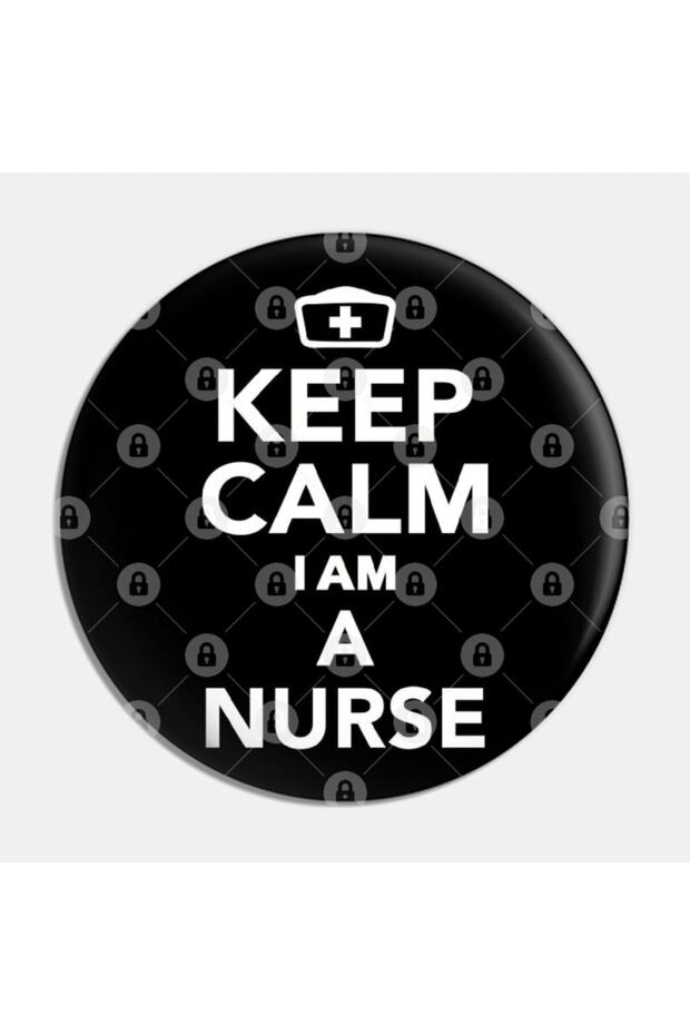 Keep Calm I'm A Personal Trainer Rozet - 1