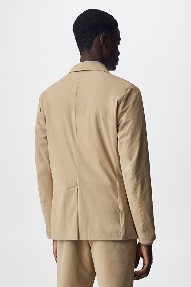 Erkek Koyu Camel Ceket - 11