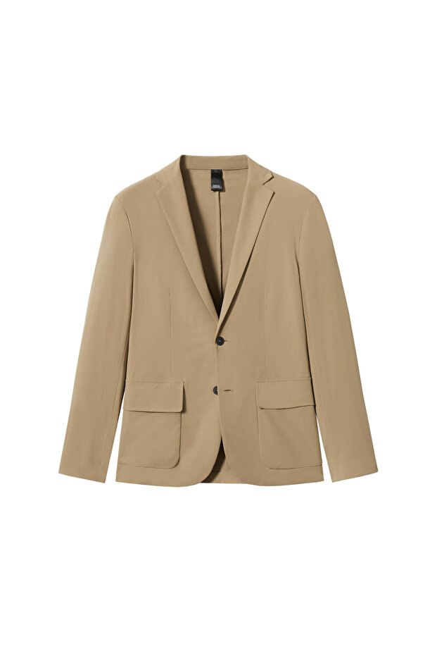 Erkek Koyu Camel Ceket - 4