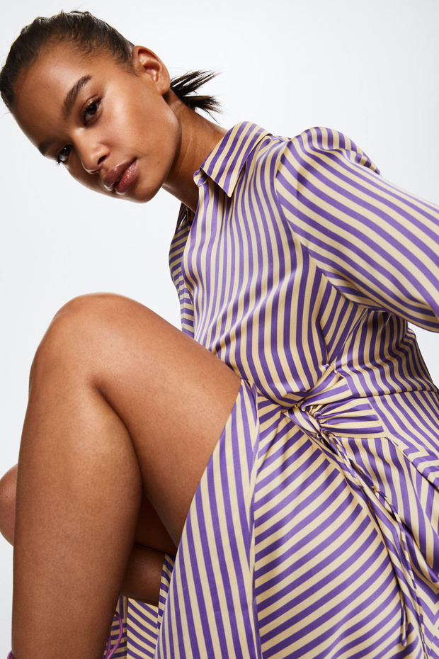 Mor Kadın Elbise 37032885 - 9