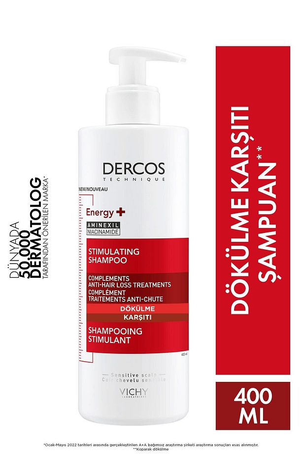 Başlangıç ve İleri Seviye Saç Dökülmesi Sorunu Yaşayan Kadınlar ve Erkekler İçin Şampuan 400 ml - 1