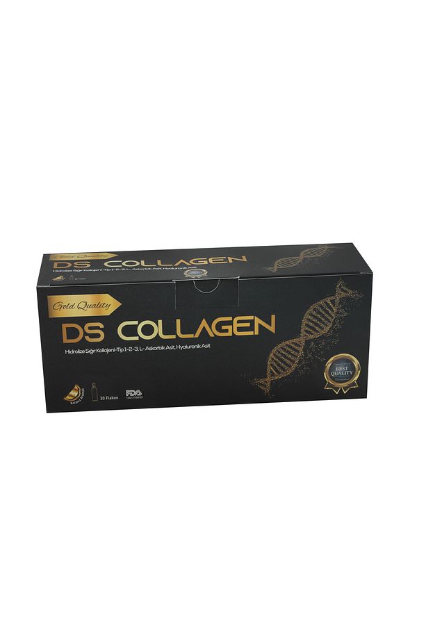 Ds Collagen Gold Quality Tip 1 Tip 2 Tip 3 Kolajen Hyaluronik Asit Ve Zengin Içerik Içeren 30 Flakon - 5