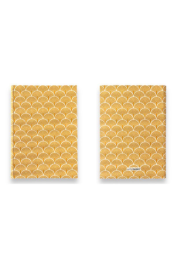 Amerikan Cilt, A5 Kareli Defter, 64 Yaprak, 90gr. Ivory Kağıt (DESEN İI KAPAK TASARIMI) - 8