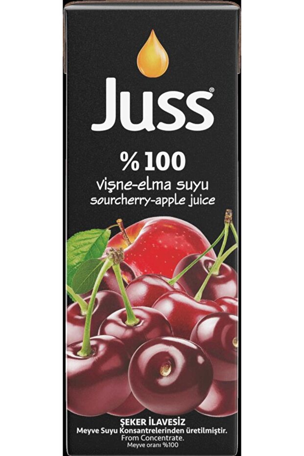 1/5 %100 Elma - Vişne Nektarı 27 li - 1