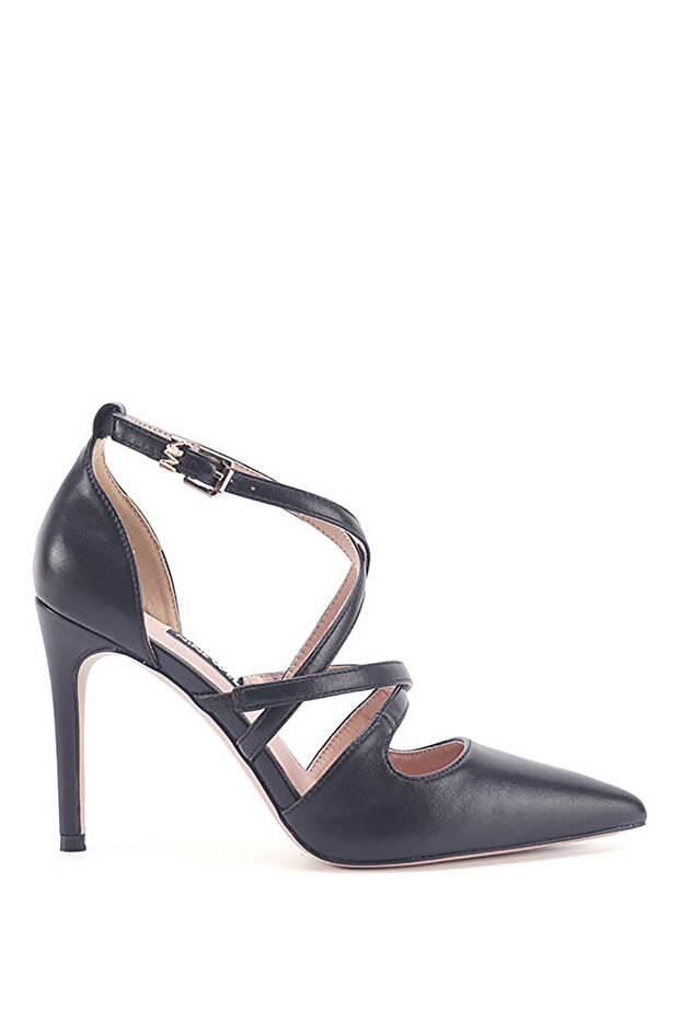 FEMMEY 3PR Black Women's Heeled Shoes