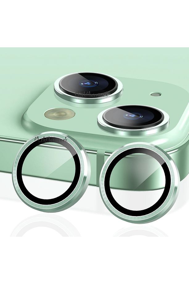 İphone 15 & İphone 15 Plus Kamera Koruma Lens Koruyucu Temperli Cam Safir Lens Camı TitaniumOtomatik - 1