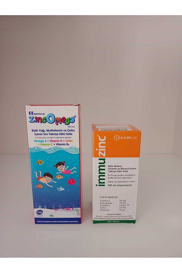 Balık Yağı 100ml - Immizinc Şurup 100 ml - 1