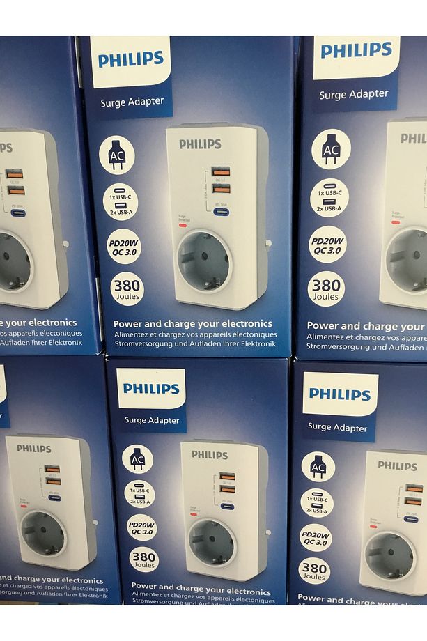 Aşırı Gerilim Adaptörü CHP8010W/10 1X USB-c 2X USB-A PD20WQC 3.0 - 3