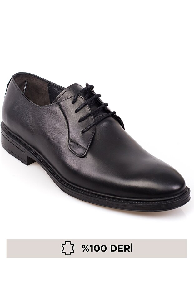 Genuine Leather Officer Model Inner Outer Leather Men's Shoes