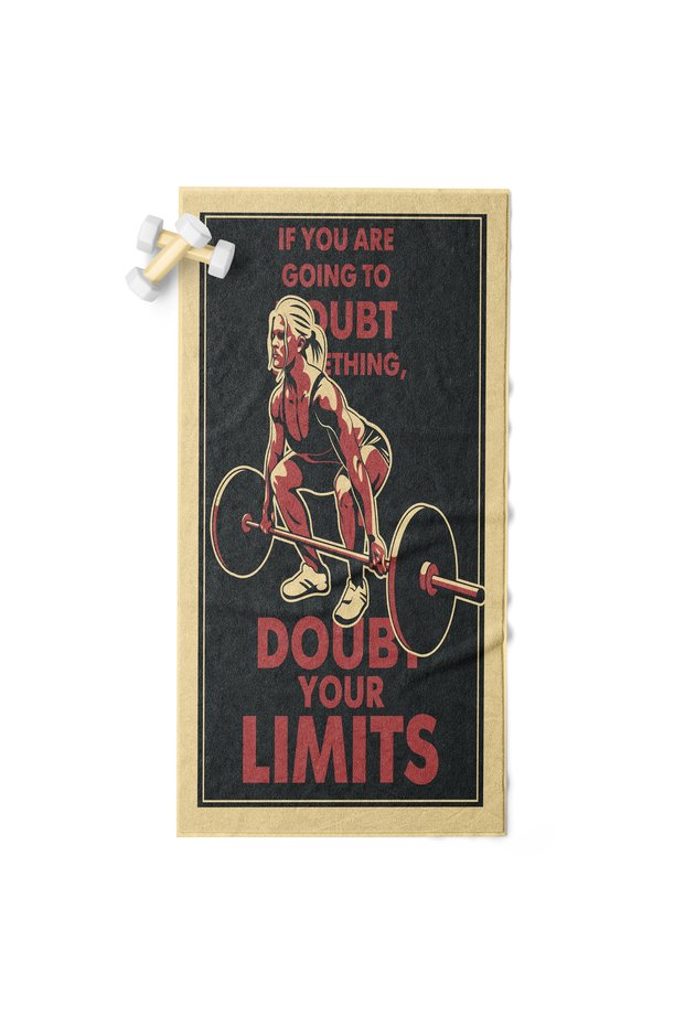 Digital Printed Sports Athlete Fitness Towel 50x100 Cm 100% Cotton