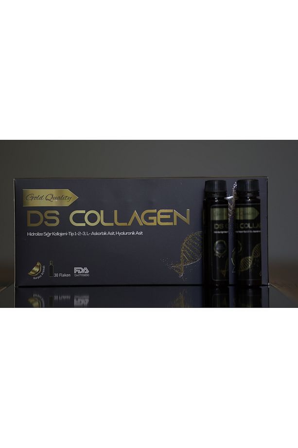Ds Collagen Gold Quality Tip 1 Tip 2 Tip 3 Kolajen Hyaluronik Asit Ve Zengin Içerik Içeren 30 Flakon - 4