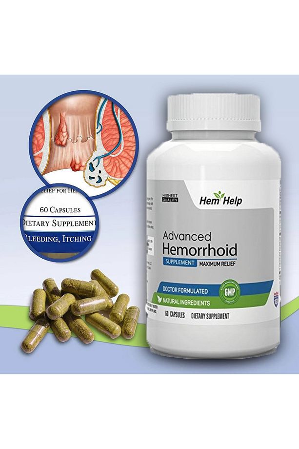 Hemphelp Advanced Gotu Kola Karışımlı Hemoroîd Bitkisel Gıda Takviyesi Kapsül(basur) - 3