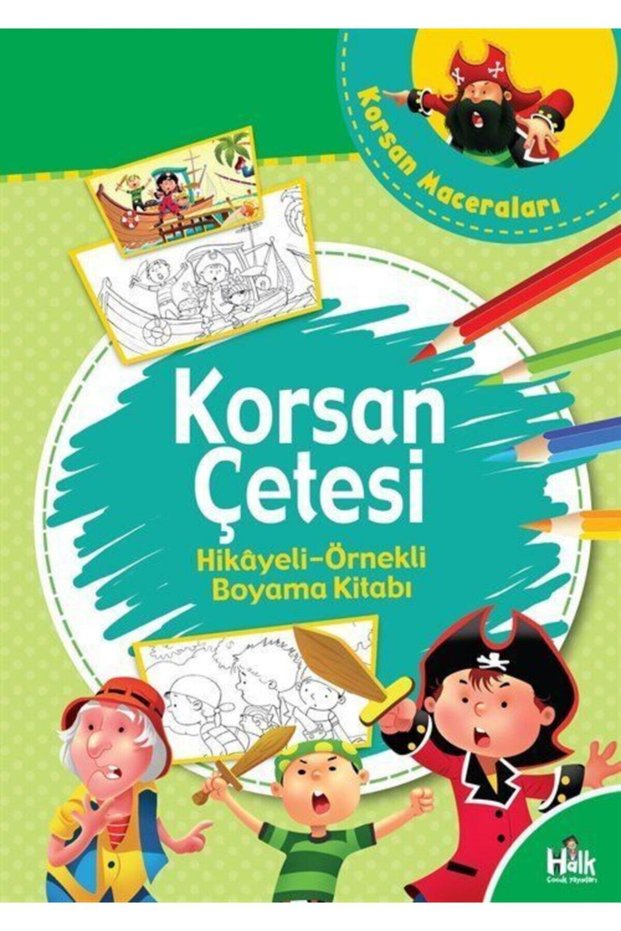 Pirate Gang - Story Sample Coloring Book / Collective / Folk Bookstore / 9786257658072