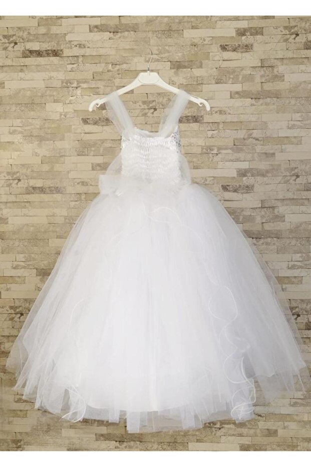 Çocuk  Tüllü Elbise - 2