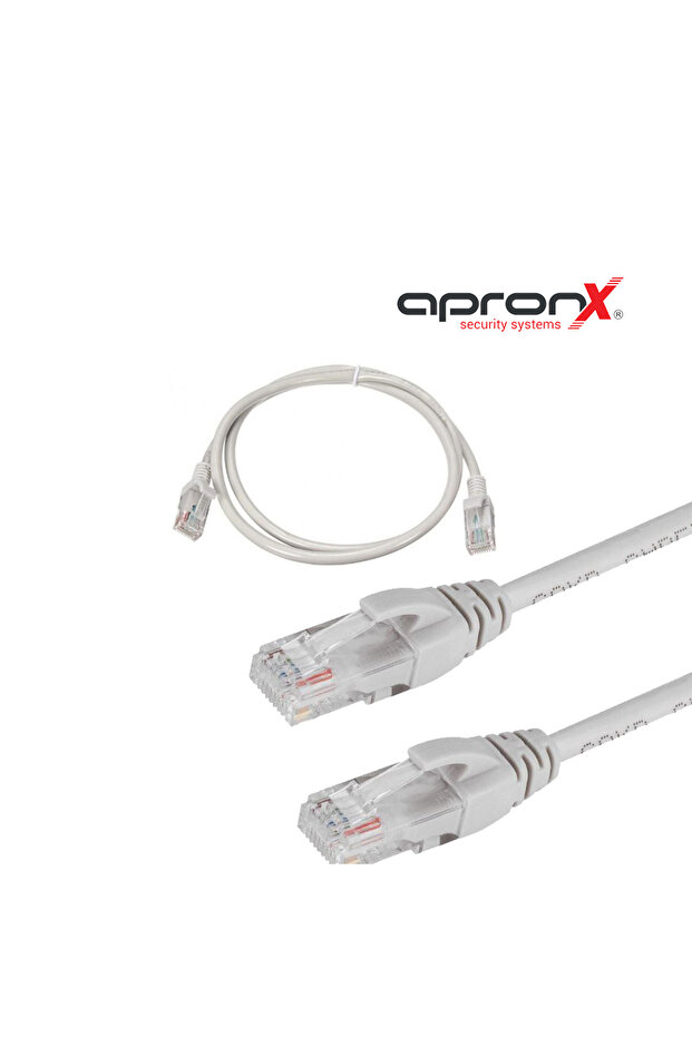 0,25 Metre Cat6 UTP Patch Cord Patch Kablo Apronx Uyumlu