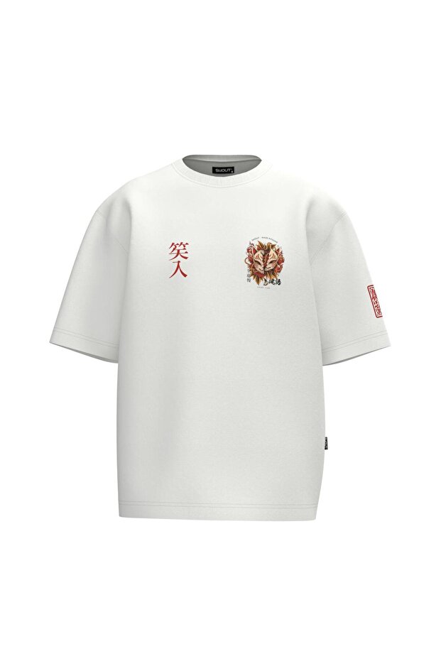 Oversize Limited Edition Mask Kitsune 2022 Unisex T-Shirt