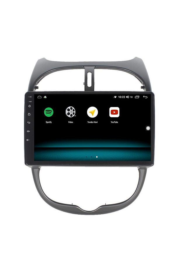 PEUGEOT 206 ANDROİD 13 MULTİMEDYA CARPLAY 4GB RAM+64GB HDD 2002-2010 NAVİGASYON EKRAN - 3