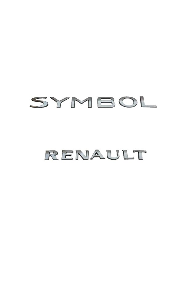 مجموعة علامات الأمتعة Symbol + Renault (قطعتين)