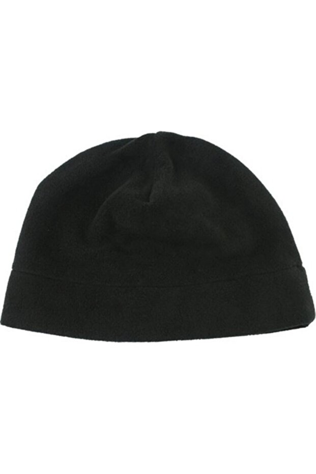 Warm Black Fleece Beanie