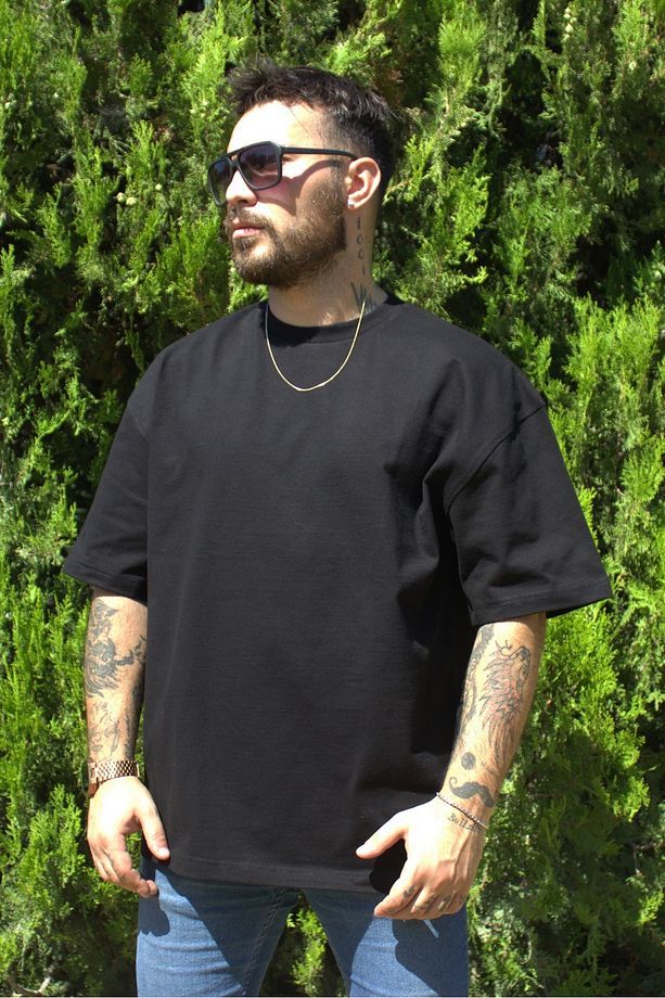 Df Basic Series Over Size T-shirt - 1