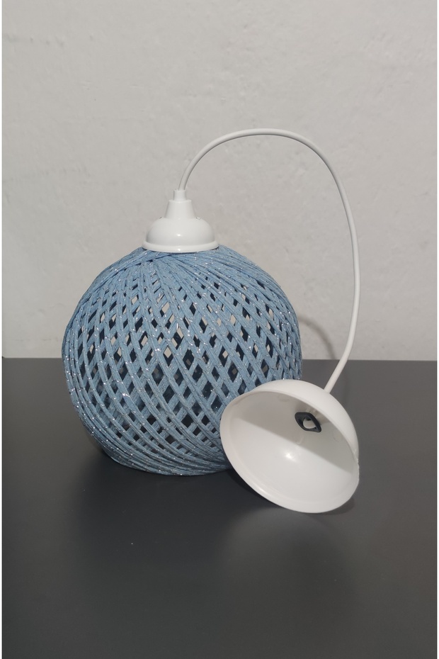 Sarkıt Top Avize Mavi - 1