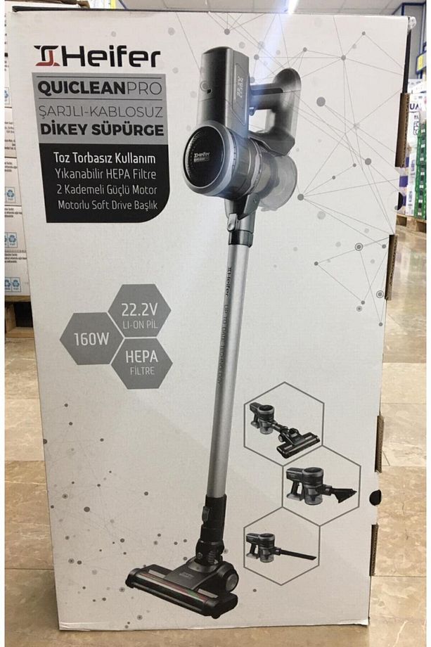 Quıclean Pro 22.2 V Kablosuz Dikey Şarjlı Süpürge. - 1