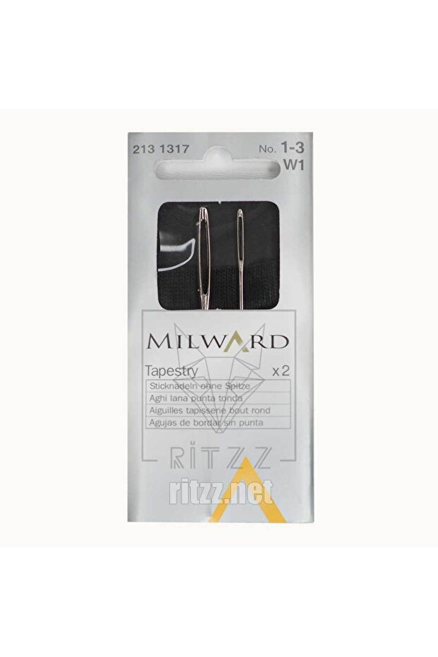 إبرة صوف ميلوارد ذات طرف أعمى - 1