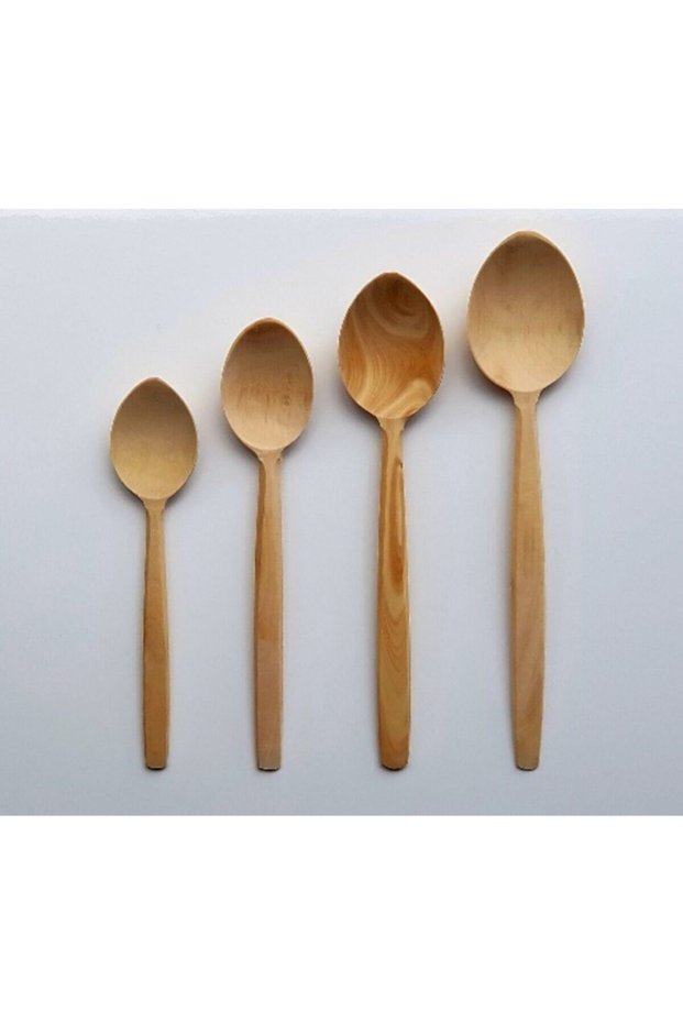 Boxwood Spoon Set, 4 Size Boxwood Spoon Set, Wooden Spoon, Wooden Spoon
