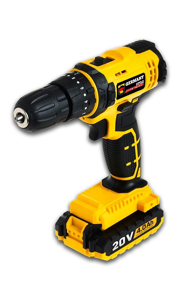 GRM9006 20 V 4 Ah Çift Li-ion Bataryalı 2 Vitesli Yüksek Torklu Akülü Vidalama Matkap - 2