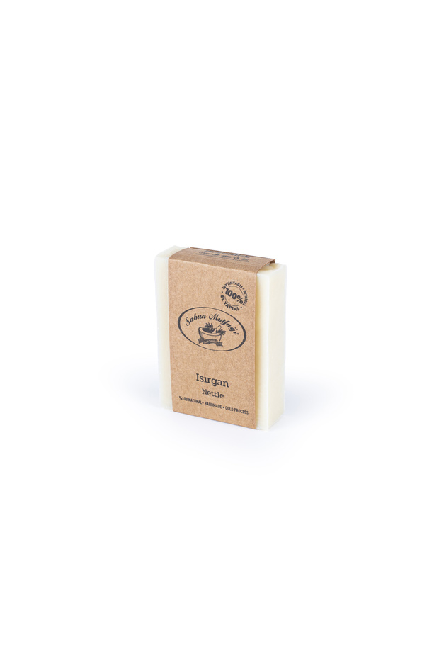 Natural Nettle Soap, Nettle Soap Crafted By Cold Process Method 100 Grams
