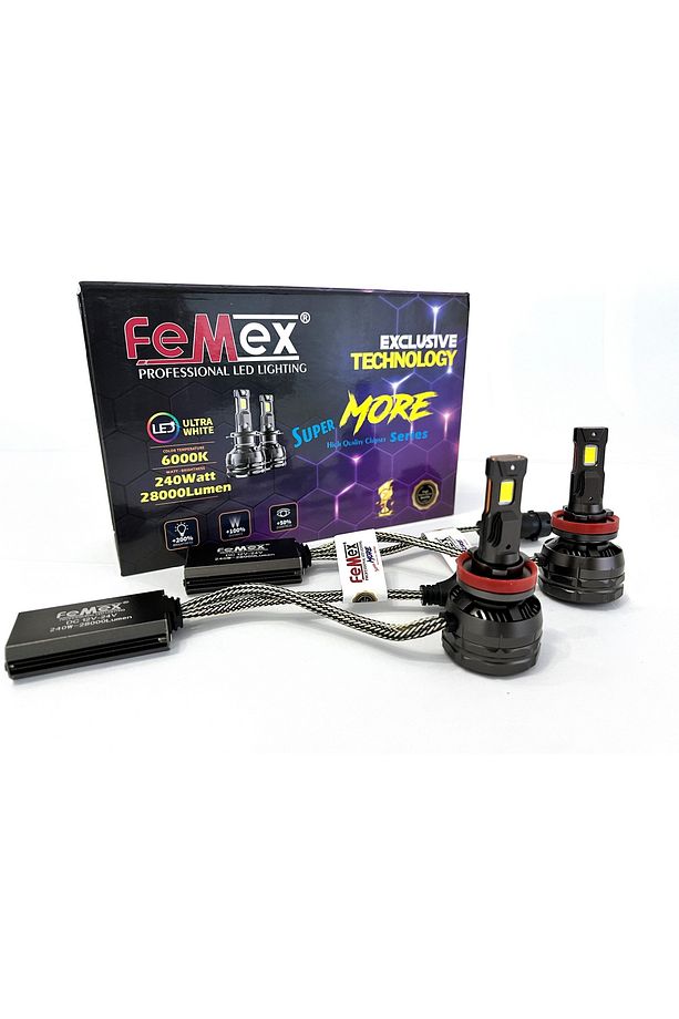 Super More Csp SUPERIOR ETI Chipset H8/11 Radyatör Soğutmalı ExtRa PerFormans Led Xenon - 3