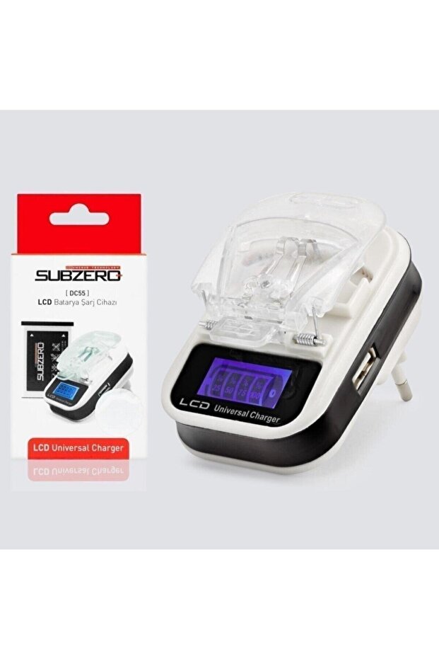 Subzero Lcdli Akıllı Pil Şarj Aleti - 1
