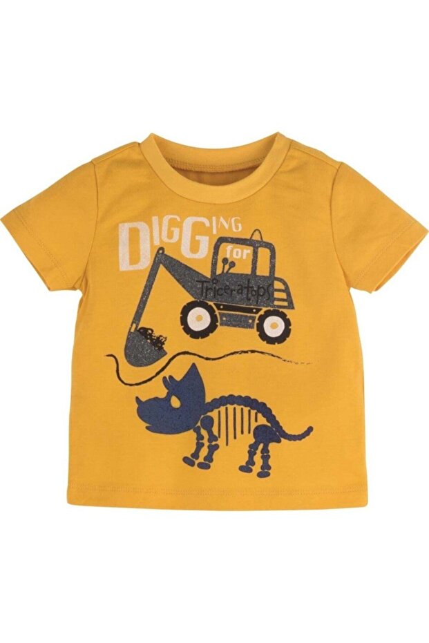 T-shirt Baby Boy Yellow