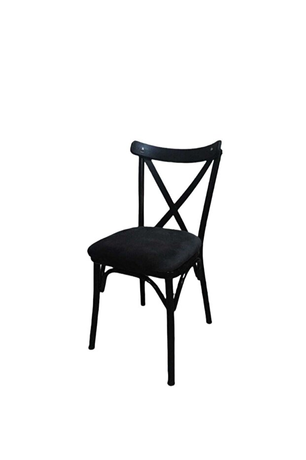 Bahar Çapraz Sandalye, Siyah 6'lı - 2