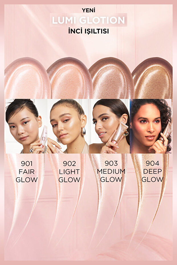 Glotion All-in-one Doğal Işıltı 902 - Light Glow 40 ml Likit Aydınlatıcı & Mini Lash Maskara - 6