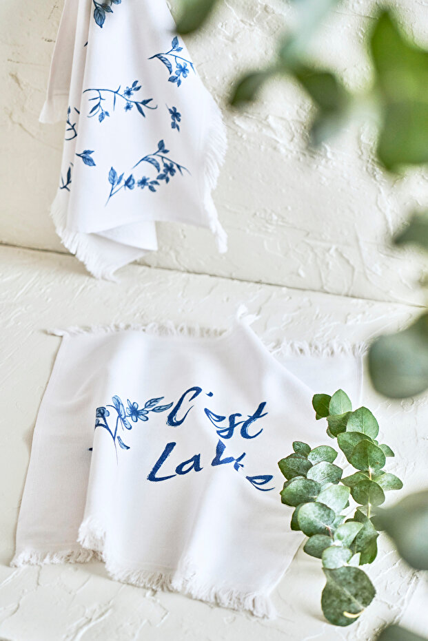 X Bella Maison Beyond Blue 2-Pack Kitchen Dish Towels 40X50Cm Tphaw26Mh00004