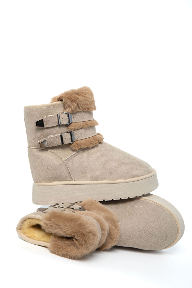 Ten Süet Kadın Bot & Bootie 21038 - 5