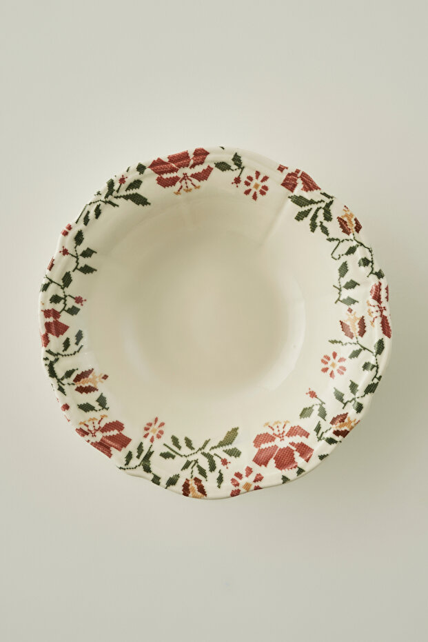 X Bella Maison Peony Porselen Salata Kasesi 25cm TPHAW26KSE00000 - 1