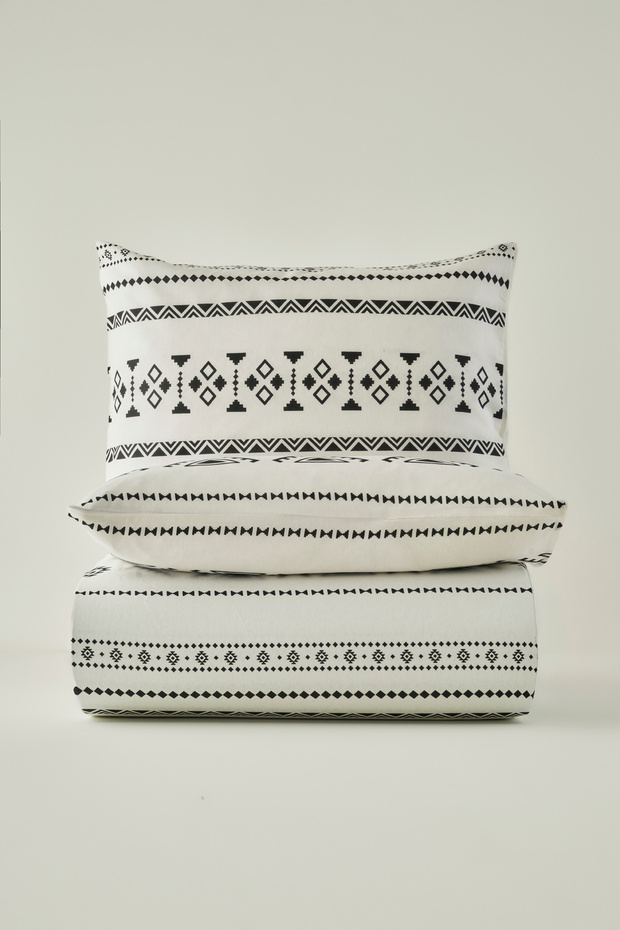 X Bella Maison Native Çift Kişilik Nevresim Seti 200x220cm TPHAW26CKN00021 - 4