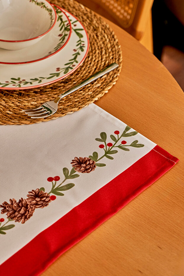 X Bella Maison Yılbaşı Runner 50x150 cm TPHAW26RUN00010 - 2