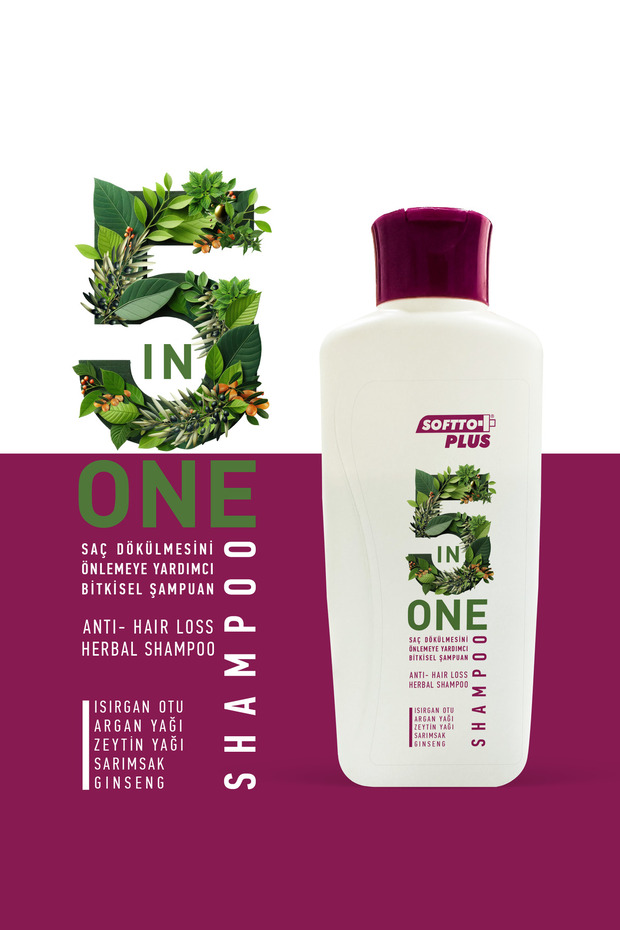 5 In1 Saç Dökülmesini Önleyici Şampuan 360 Ml - 2