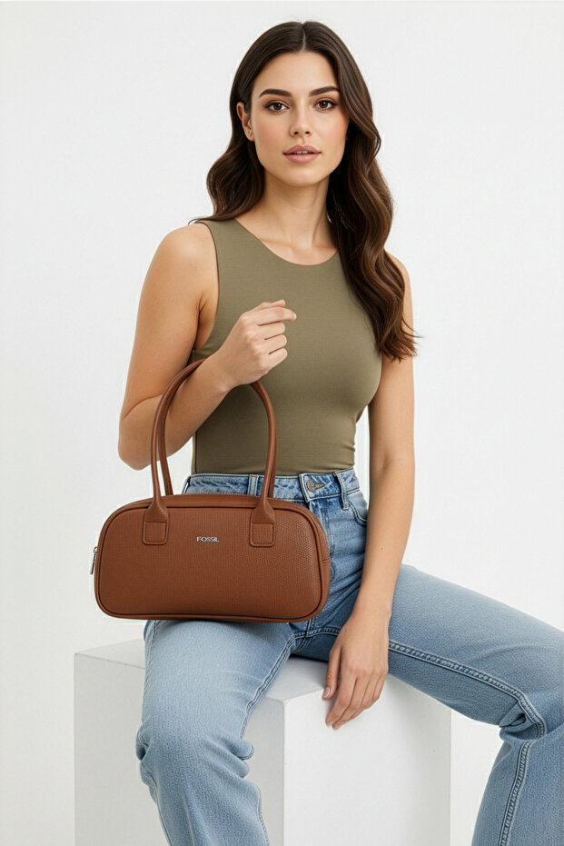 Açık Taba Kadın El Ve Omuz Çanta 05FO25K5079 - 2