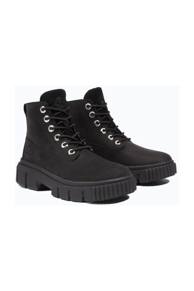 Greyfield MID LACE UP BOOT BLACK - 2