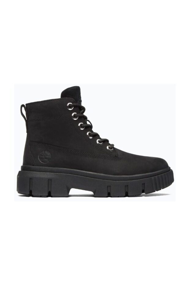 Greyfield MID LACE UP BOOT BLACK - 1
