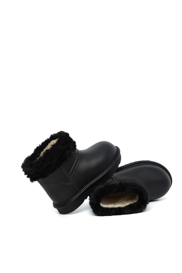 Siyah Çocuk Bot & Bootie 21020 - 1