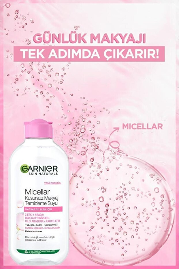 Micellar Kusursuz Makyaj Temizleme Suyu 200ml 2'li Set - 5