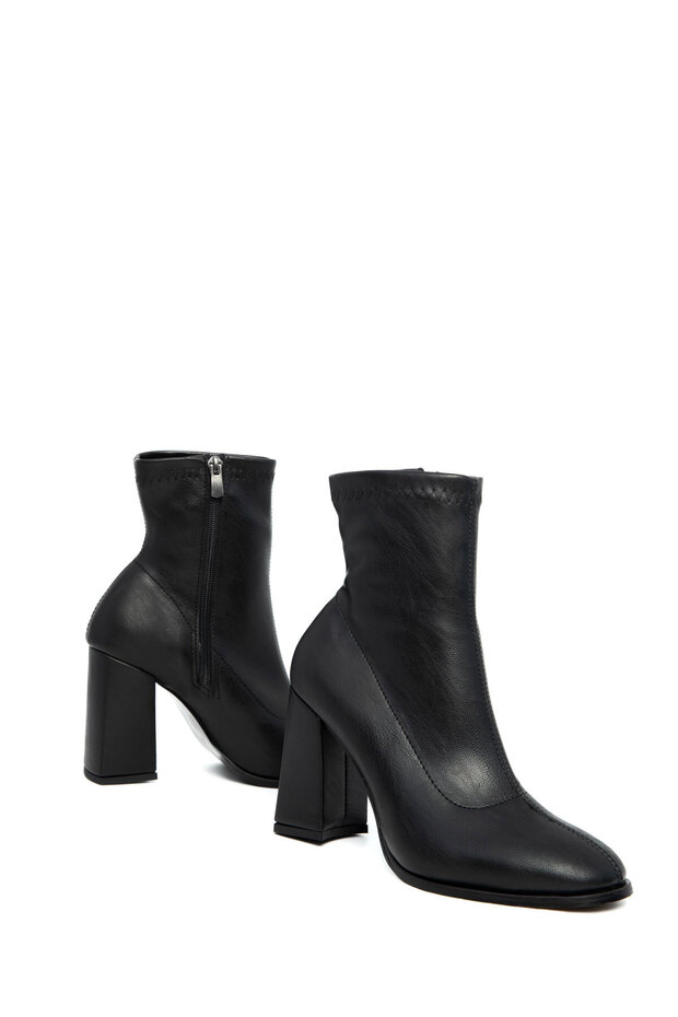 Siyah Kadın Bot & Bootie 21117 - 4